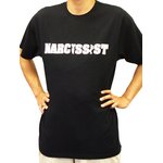 パロディ　メンズＴシャツ　ナルシストＬ