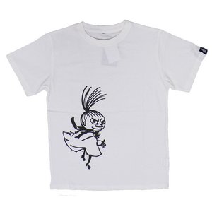 ムーミンＴシャツ　踊るミイ　ホワイトＭ