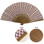 komon＋　和紙扇子70型25間【3本セット】矢絣うさぎ
