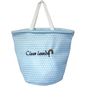 CleanランドリーバッグL 【6個セット】 ブルーDrop