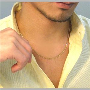 18金 6面ダブルキヘイ 10g、50cm