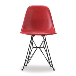 チャールズ&レイ・イームズデザイン FRPサイドシェルチェア(エッフェルベース/レッド×ブラック)