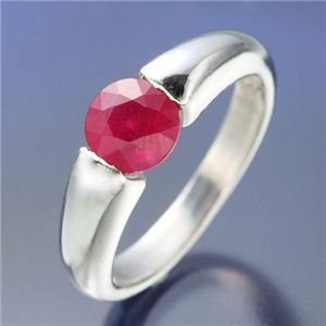 天然ルビー1ct リング 17号