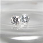 プラチナ Iクラスダイヤモンドピアス0.3ct