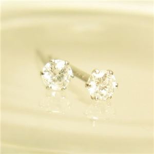 プラチナダイヤモンドピアス0.1ct