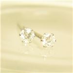 プラチナダイヤモンドピアス0.1ct