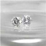 プラチナダイヤモンドピアス0.3ct