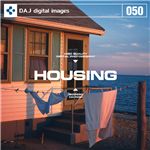 写真素材 DAJ050 HOUSING 【朝日の当たる家】