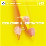 写真素材 DAJ243 COLORFUL DESKTOP 【カラフル デスクトップ】