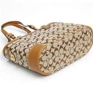 COACH(コーチ) トートバッグ 11237 BKHTN カーキ×タン