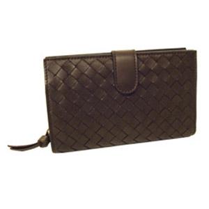 BOTTEGA VENETA (ボッテガヴェネタ) 長財布 121060-V0013-2040(ダークブラウン)