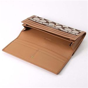 COACH(コーチ) 長財布 6769 ブラウン(BKHCA)