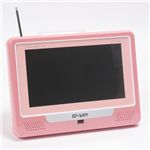 7インチポータブル防水テレビ LPT-67002 パールピンク