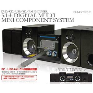RAGTIME5.1ch�f�W�^���}���`�~�j�R���| RD-2010 �u���b�N