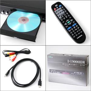 HDMI搭載 DVDプレーヤー D-19000HDM