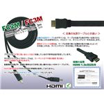 HDMIフラットケーブル　3m