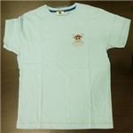ワンピース ドクロTシャツ サックス L