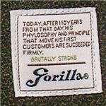 gorilla(ゴリラ) キャンバスメッセンジャーバッグ ブラウン