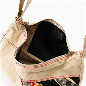 EDWIN 和柄ショルダーバッグ 12229628 ベージュ
