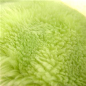 【均一価格】最高級極厚アクリルボア敷きパット シングル グリーン