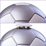 サッカーボール型冷温庫　