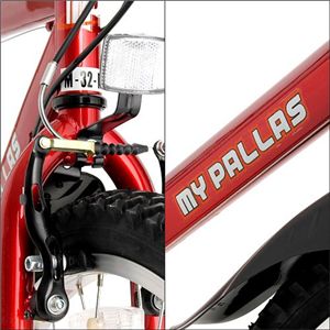 2:マイパラス(MY PALLAS) MTB 26インチ M-32ＲＳ　レッド×シルバー