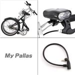 MY PALLAS(マイパラス)20インチ折り畳み自転車 M-202RD レッド
