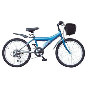 1:MYPALLAS(マイパラス) MTB20型6段ギア M-703BS ブルーシルバー