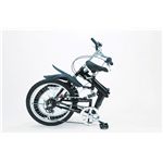 マイパラス M-10 折畳自転車20型・6SP・Wサス レッドシルバー