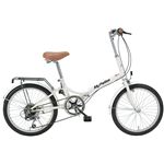MYPALLAS（マイパラス） M-30 折畳自転車20・6SP ジュエルホワイト
