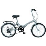 MYPALLAS（マイパラス） M-30 折畳自転車20・6SP シルバー
