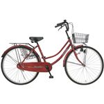 MYPALLAS（マイパラス） M-513 レディサイクル26型 ワインレッド
