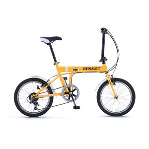 RENAULT（ルノー） 折り畳み自転車 18インチ FDB186 オレンジ 【フォールディングバイク】 