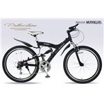 MYPALLAS（マイパラス） MTB26・18SP・Wサス／アルミ M-960-2 ブラック