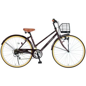 MYPALLAS（マイパラス） シティサイクル26・6SP M-501 ブラウン