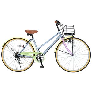MYPALLAS（マイパラス） シティサイクル26・6SP M-501 パステル