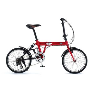 LAND ROVER（ランドローバー） 折り畳み自転車 AL-FDB207 R-sus 20インチ レッド