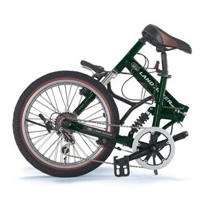 LAND ROVER 折畳み自転車 FDB206 W-sus グリーン