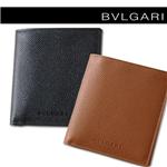 BVLGARI(ブルガリ) フォトウィンドウ付札入れ Classico line Walley for 3 credit cards & Photos AMBER/22476