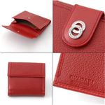 BVLGARI(ブルガリ) ドッピオトンド二折財布 25217/RED
