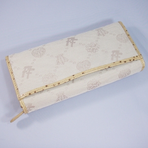Folli Follie（フォリフォリ）　ジャカード長財布　WA7M011SN