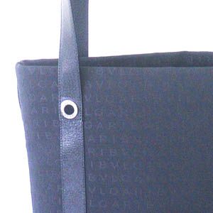 BVLGARI(ブルガリ)  #22284 Agatha BagShopping Shouldercarry Medium Fabric Black/P.