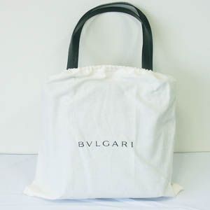 BVLGARI(ブルガリ)  #22284 Agatha BagShopping Shouldercarry Medium Fabric Black/P.