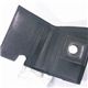 BVLGARI(uK)@#22241 Woman wallet 2 folds without zip Lettere fabric black/pigskin black/P