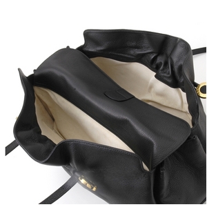 BVLGARIiuKj# 23850 Twist bag Original shape Extreme deer black/G.