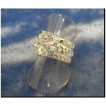 Folli Follie(フォリフォリ) 三連クローバーハートリング 3R7S093C-50