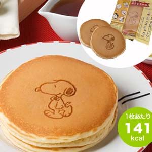スヌーピーのコミュニケーションフードセット(チーズケーキ、ホットケーキ、ロールケーキ、モンブラン)