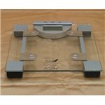 体脂肪計付き強化ガラス製ヘルスメーターSIMPLE B8010