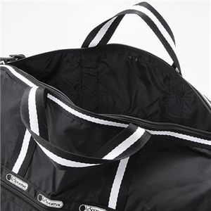 Le Sportsac(レスポートサック) ボストン 7385 ブラック×ホワイト