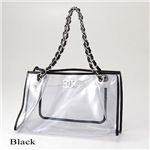 CHANEL（シャネル）　シースルーバッグ A34685 ブラック